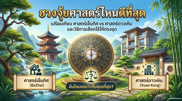 ฮวงจุ้ยศาสตร์ไหนดีที่สุด